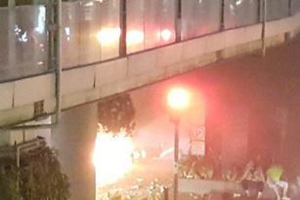 Учитывая характер взрыва, речь может идти о бомбе, сообщает BBC