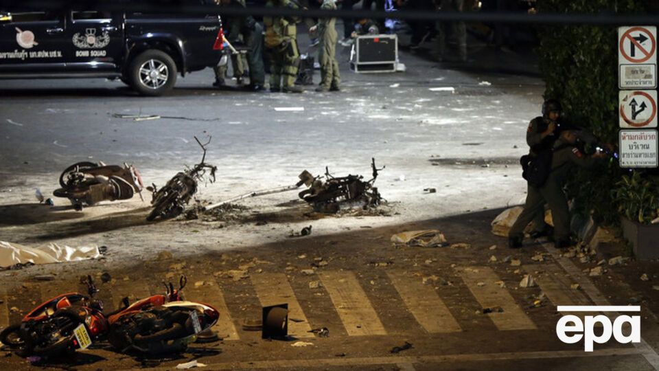 В центре Бангкока прогремел мощный взрыв. Фоторепортаж