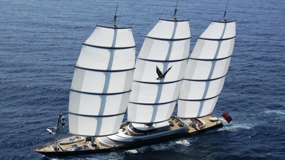 Maltese Falcon — одна из самых дорогостоящих яхт в мире