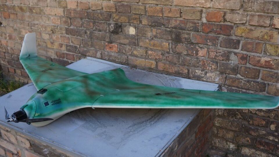 Беспилотник "Черный квадрат", разработанный и созданный волонтерами