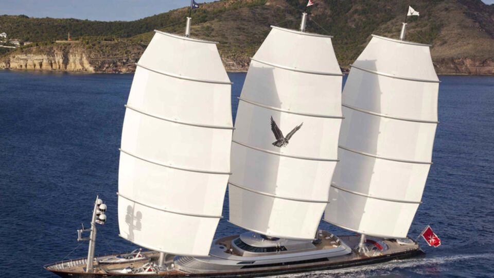 Maltese Falcon — одна из самых дорогих яхт в мире