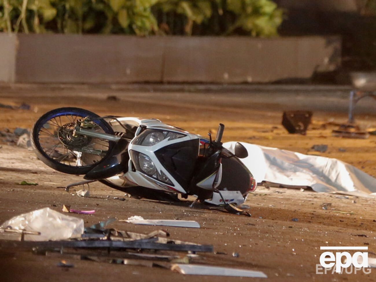 Последствия взрыва в столице Таиланда