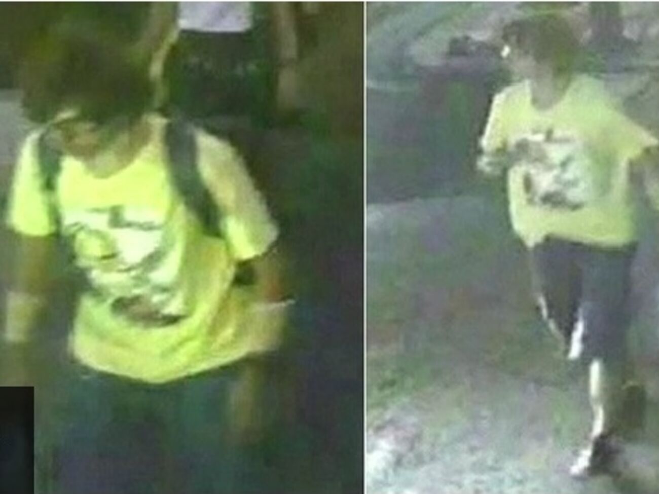 Распространенные полицией фото подозреваемого