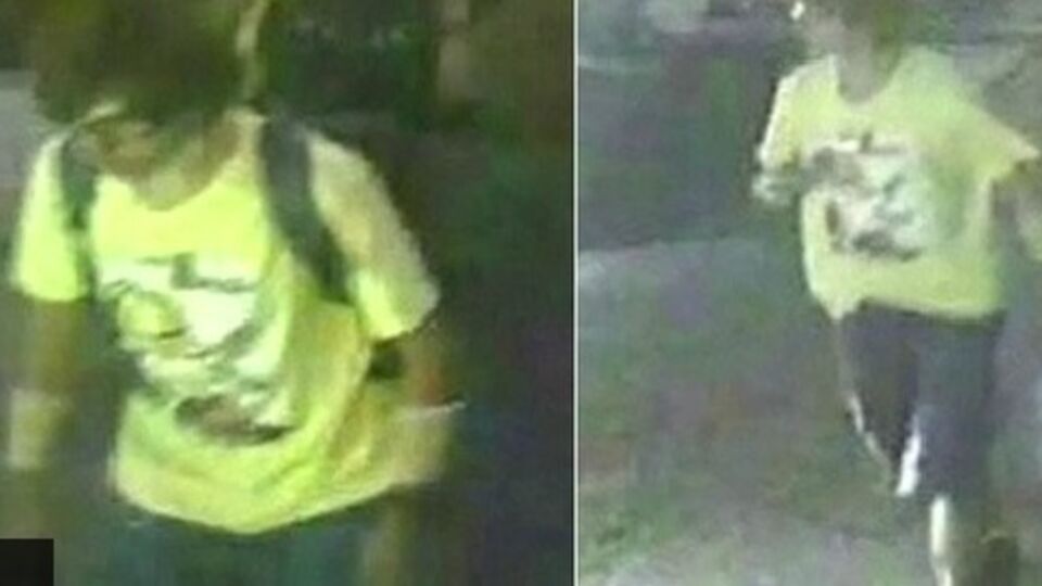 Распространенные полицией фото подозреваемого