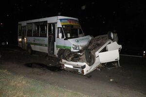 В ДТП пострадали семь человек