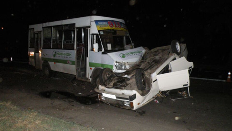 В ДТП пострадали семь человек