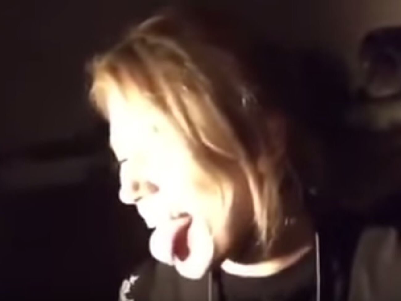 Мария Катасонова во время записи ролика