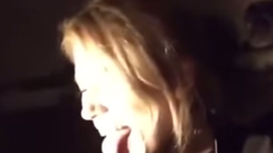 Мария Катасонова во время записи ролика