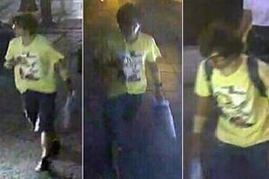 Мужчина похож на человека, который в понедельник оставил бомбу в центре Бангкока и был запечатлен камерами наблюдения