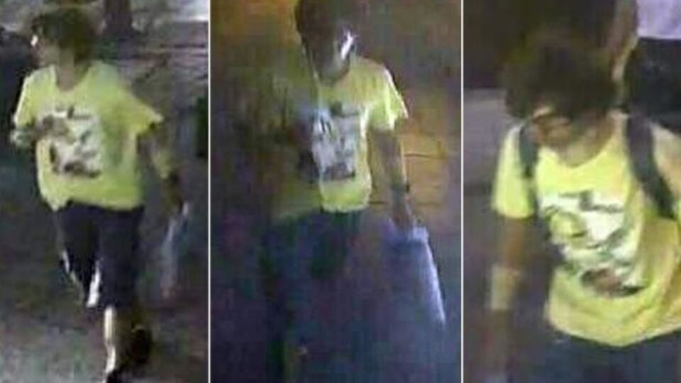 Мужчина похож на человека, который в понедельник оставил бомбу в центре Бангкока и был запечатлен камерами наблюдения