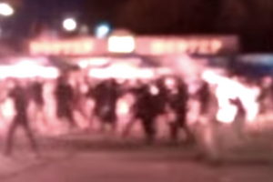 В Киеве подрались фанаты "Динамо" и польской "Легии". Видео