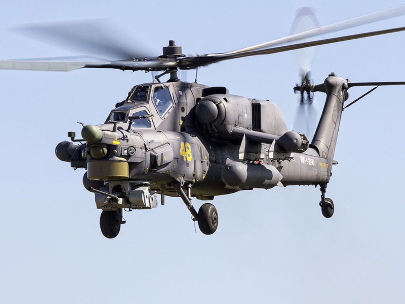 Под Рязанью разбился Ми-28