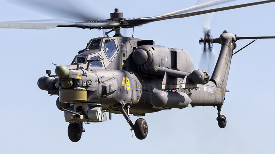 Под Рязанью разбился Ми-28