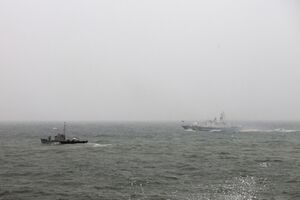 В исключительной экономической зоне Латвии замечены два российских корабля