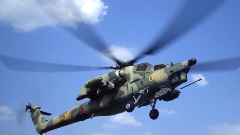 Ми-28 разбился вследствие отказа гидросистемы