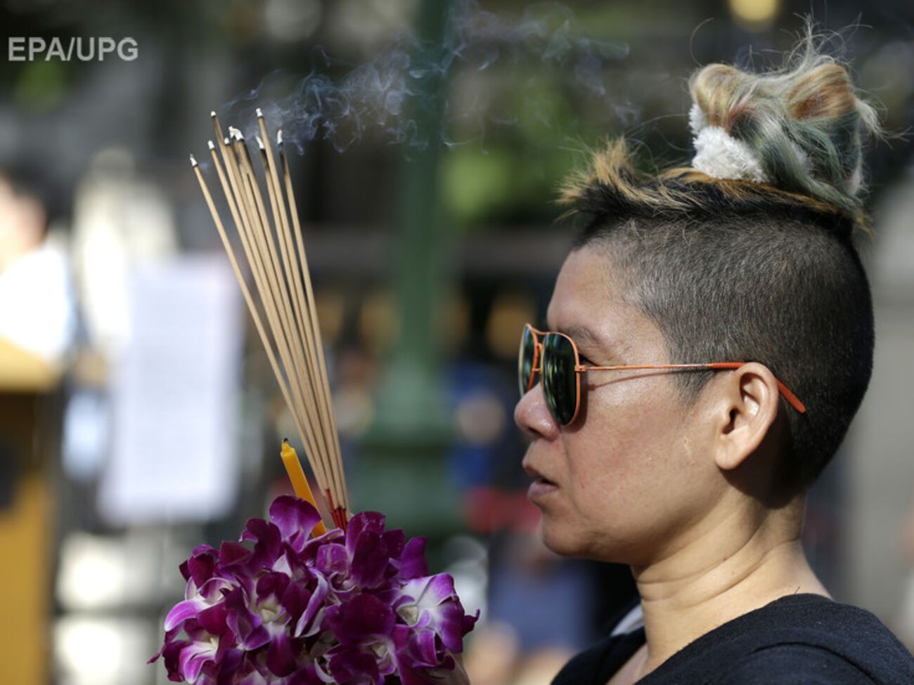 В Бангкоке прошла траурная церемония по жертвам взрыва. Фоторепортаж