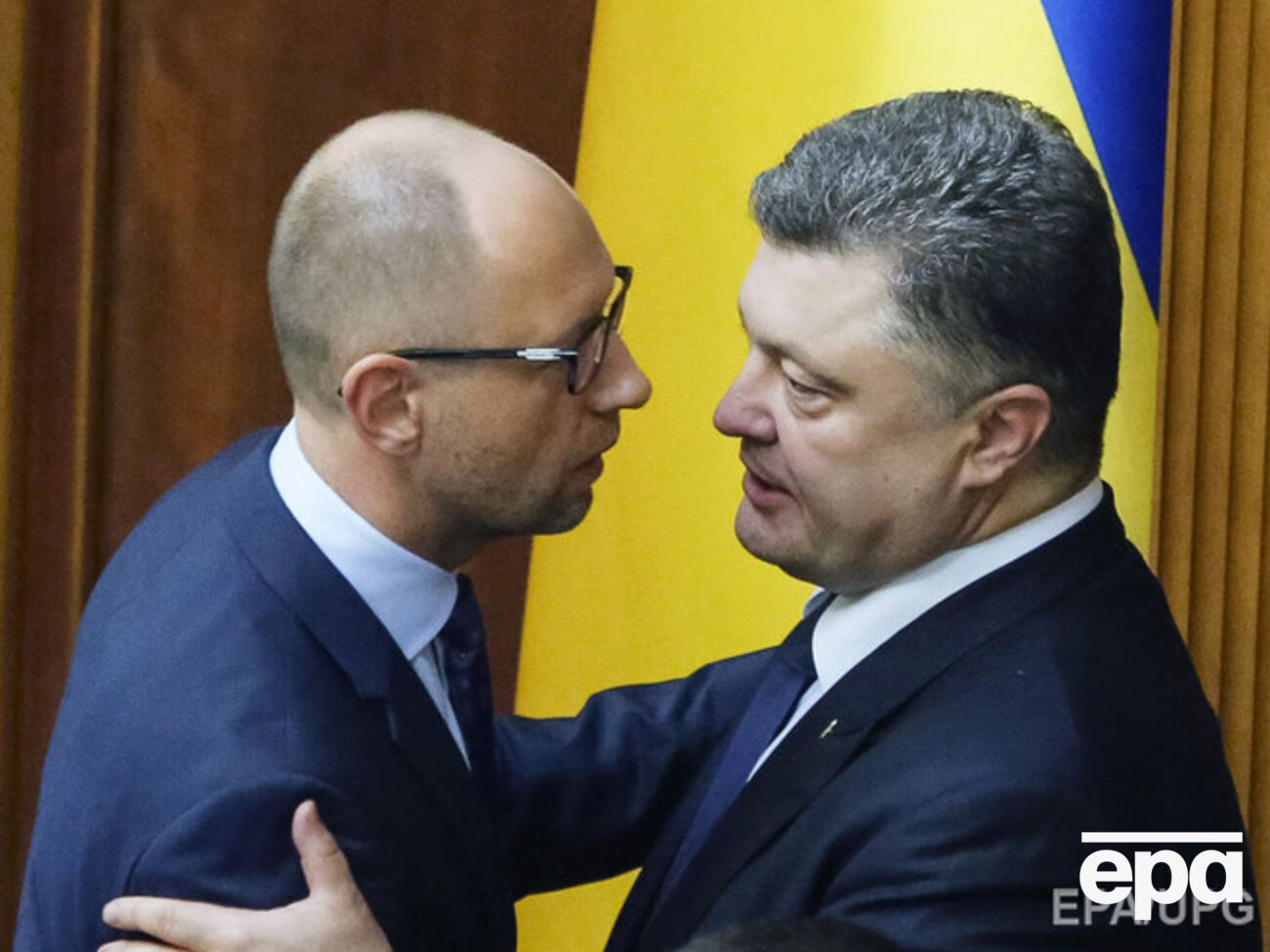 Партии Порошенко и Яценюка объединятся