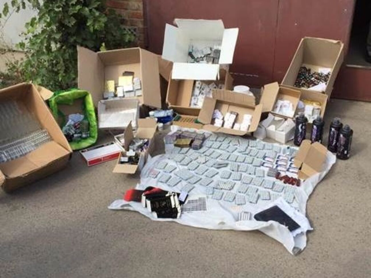 Изъято 30 тыс. таблеток и 1,5 тыс. ампул и флаконов, содержащих запрещенные препараты