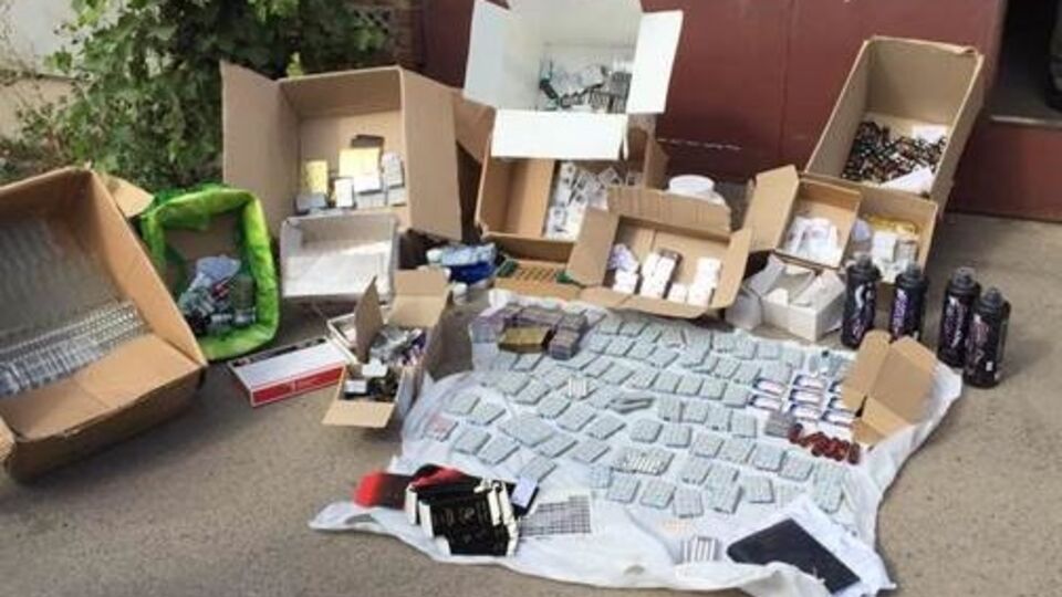 Изъято 30 тыс. таблеток и 1,5 тыс. ампул и флаконов, содержащих запрещенные препараты