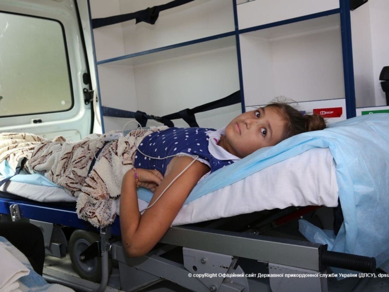 Раненная девочка из Сартаны продолжит лечение в Киеве