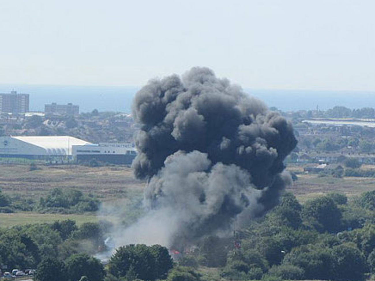 Трагедия на авиашоу в Шорхэме стала уже второй за последние десять лет