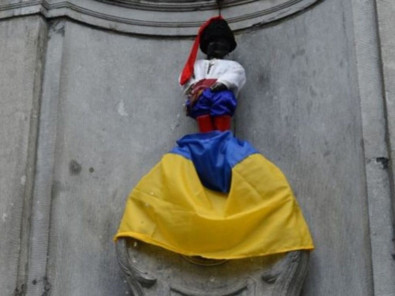 Переодевание организовывают украинская община и дипломаты в Брюсселе и Люксембурге