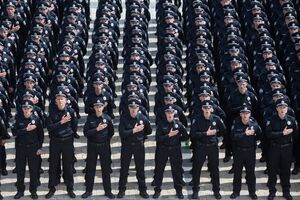 Жителей Николаева агитировали вступать в ряды новой полиции столичные полицейские