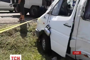 В ДТП пострадали двое украинцев