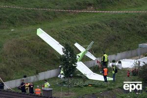 Крушение самолета в Швейцарии. Фоторепортаж