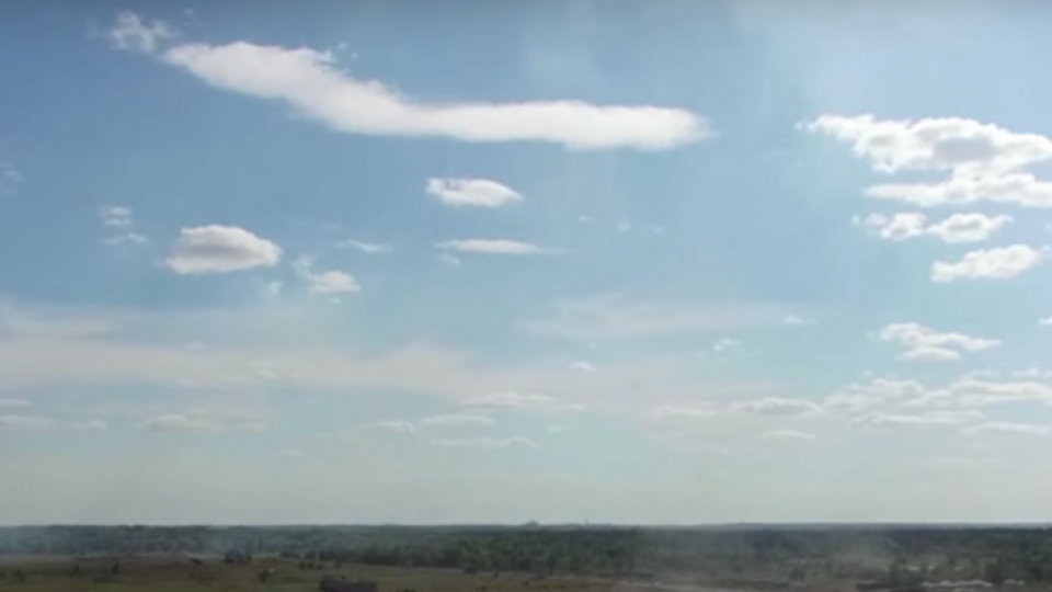 Под Харьковом провели показательные танковые стрельбы для Порошенко. Видео