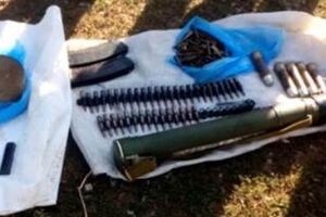 СБУ обнаружила тайник с оружием