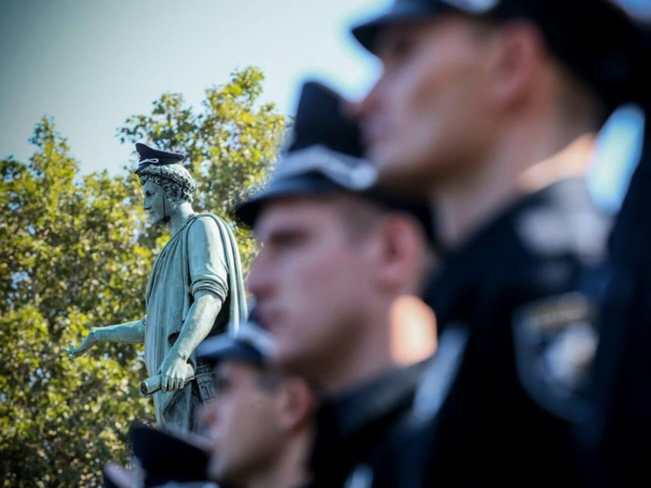 В Одессе приняла присягу новая патрульная полиция. Фоторепортаж