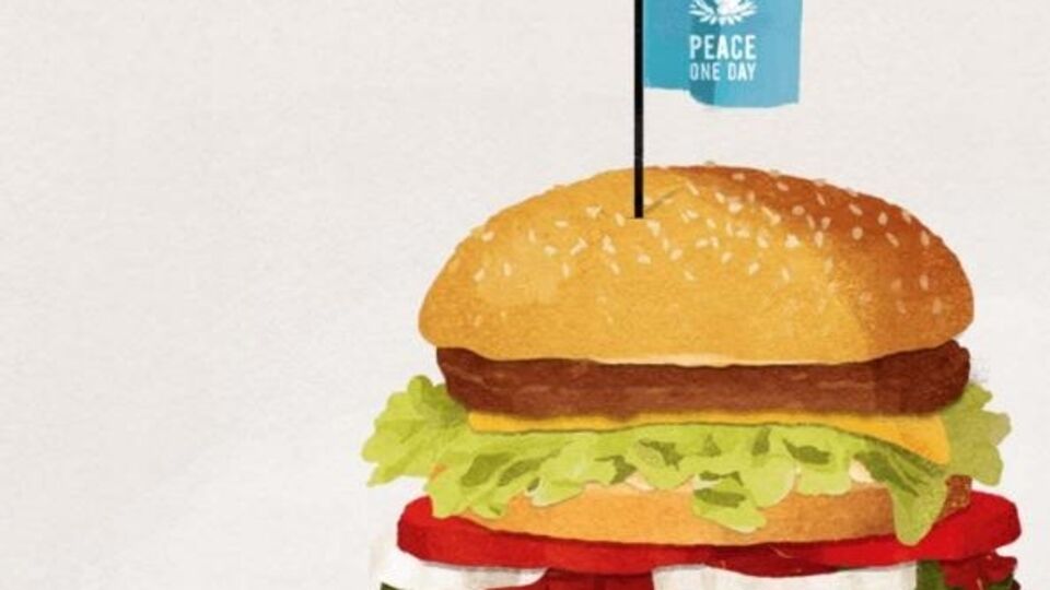Бургер планируется продавать в День мира