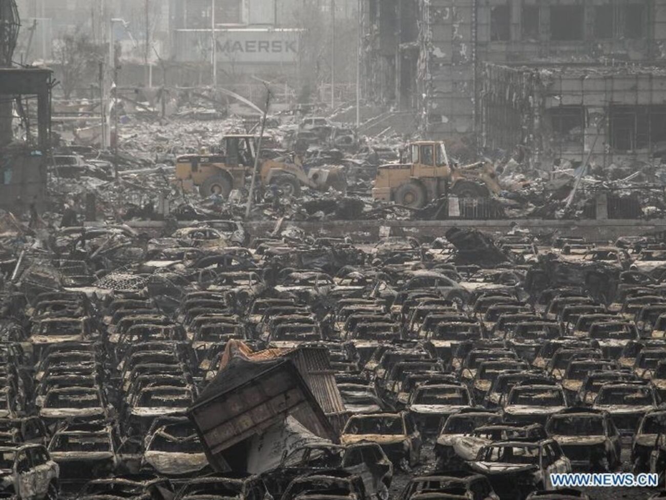 В результате взрыва в Тяньцзине 12 августа погибли 139 человек и разрушена портовая зона