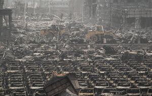 В результате взрыва в Тяньцзине 12 августа погибли 139 человек и разрушена портовая зона