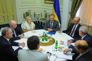 Премьер-министр Арсений Яценюк встретился с делегацией Всемирного Еврейского Конгресса