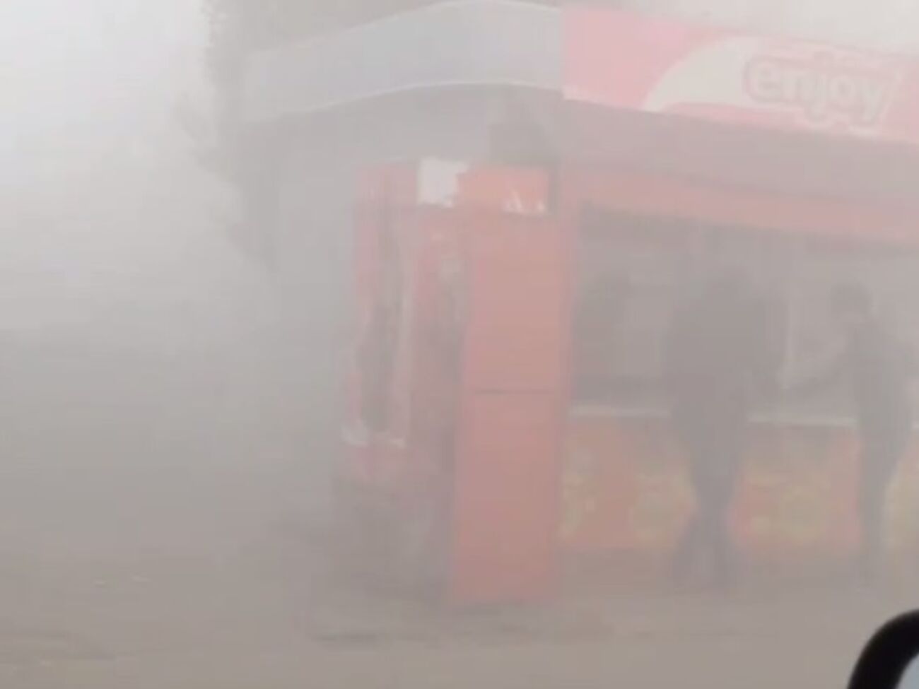 Так выглядел Киев в октябре 2014 года, когда горели торфяники возле Ирпеня и Гостомеля