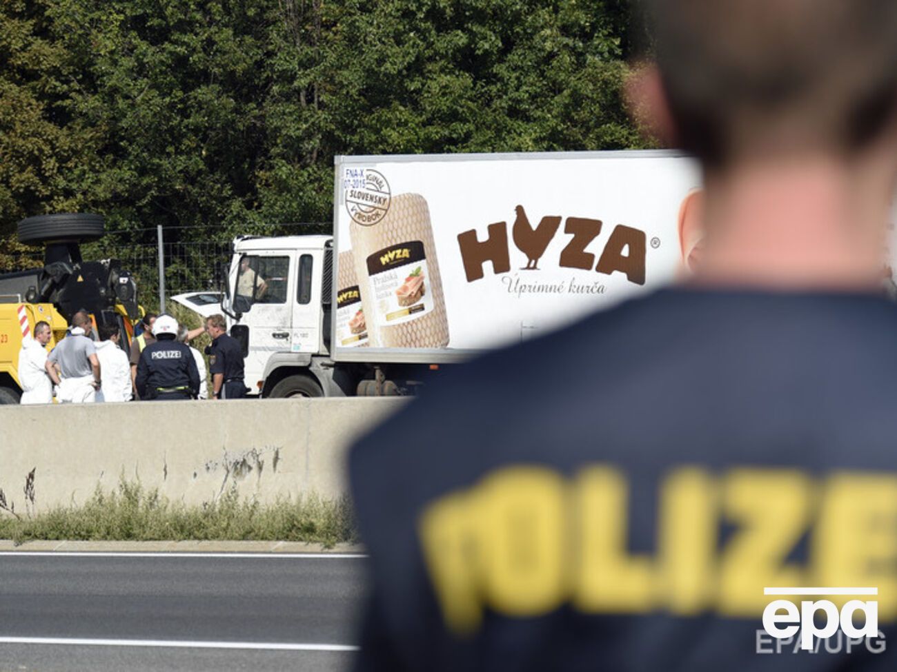 Найденный в Австрии грузовик с телами мигрантов