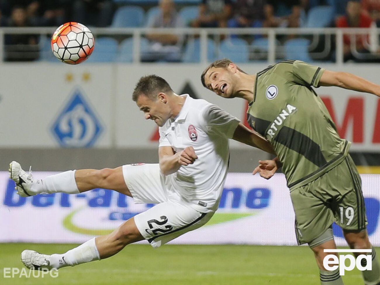 "Заря" сегодня играет против "Легии"