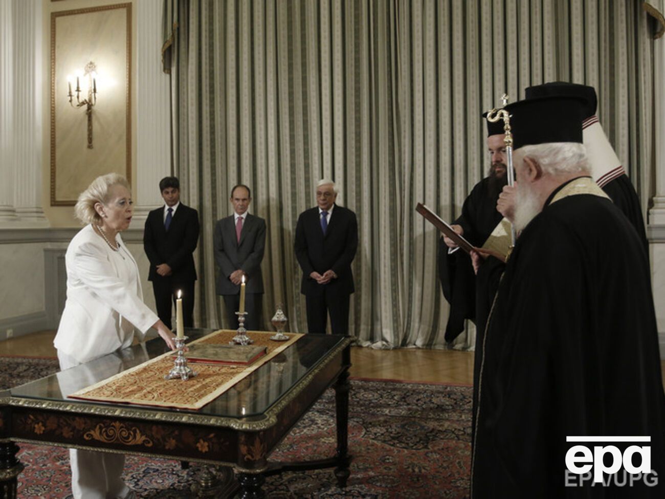 Василика Тану-Христофилу сегодня принесла присягу