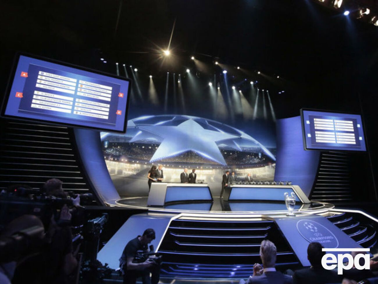 Церемония жеребьевки Лиги чемпионов прошла в Монте-Карло