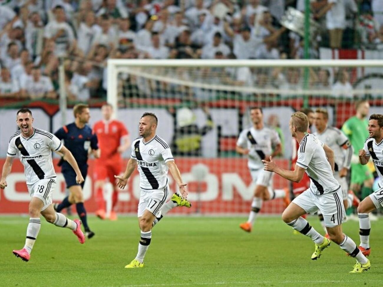 "Легия" выбила "Зарю" из Лиги Европы