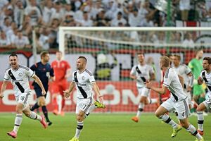 "Легия" выбила "Зарю" из Лиги Европы