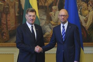 Премьер-министры Литвы и Украины провели встречу в Киеве