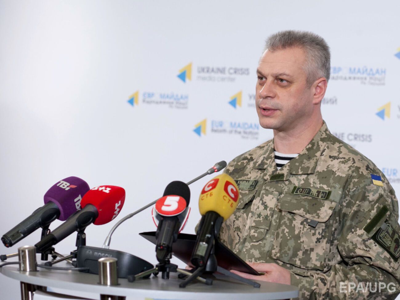 Андрей Лысенко рассказал о ситуации в зоне АТО на Донбассе