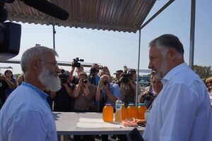 Между пунктом пропуска "Зайцево" и нулевой линией разграничения начал работать первый гуманитарно-логистический центр