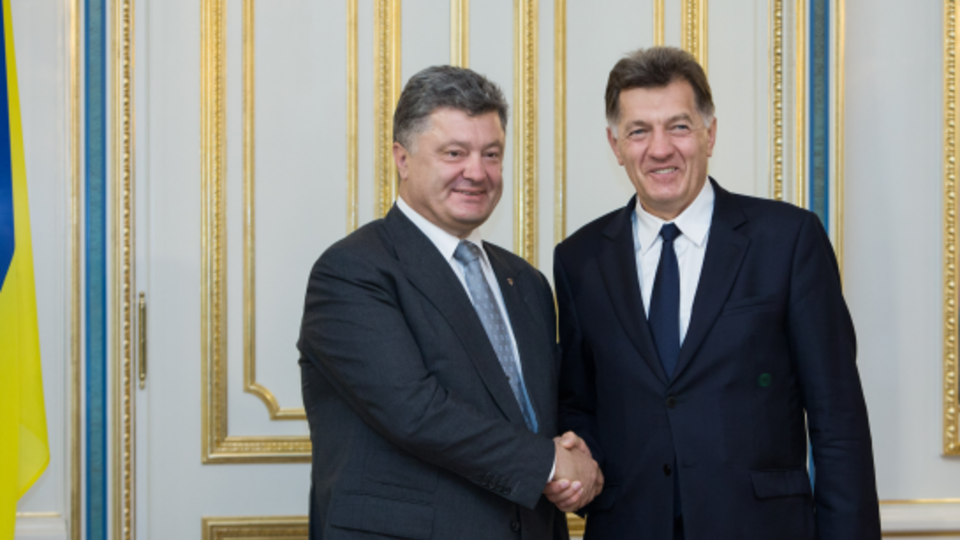 Порошенко провел встречу с литовским премьером