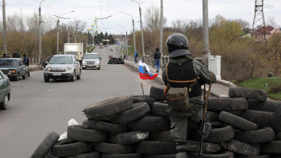 По данным СБУ, задержанный боевик дежурил на блокпостах во время оккупации Славянска террористами