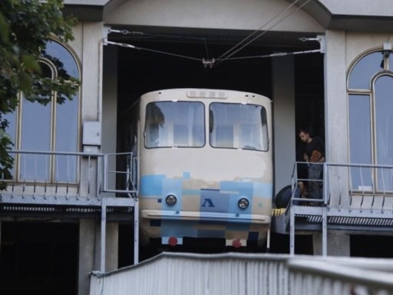 Во время ремонта был обновлен внешний вид вагонов