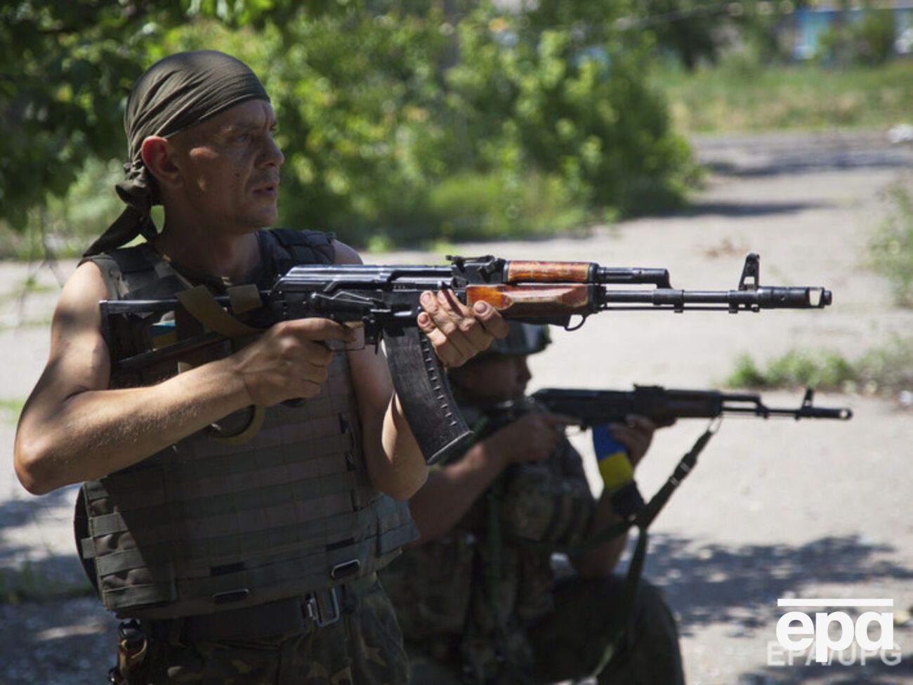 Боевики обстреляли украинских пограничников